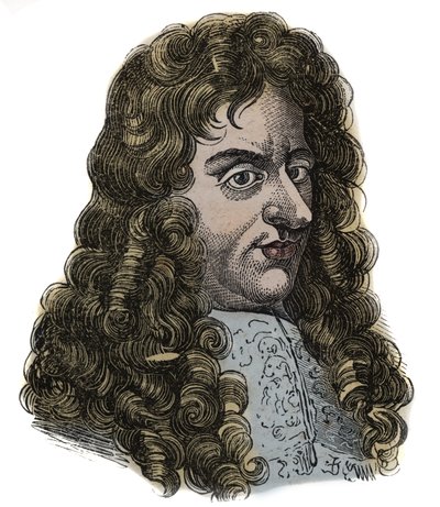 Jean Dominique Cassini (1625-1712) (Giandomenico) - engelsk astronom - gravering 1856 av Unknown artist
