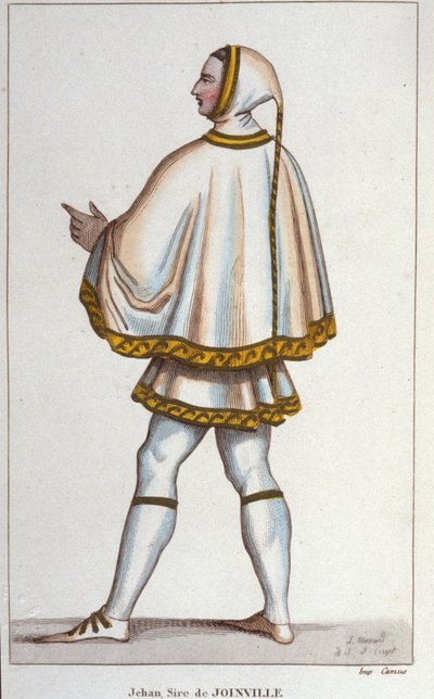 Jean de Joinville (1225-1317). av Unknown artist