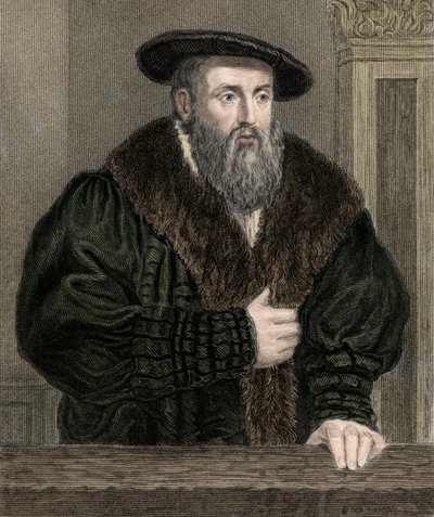 Johannes Kepler (Keppler) 1571-1630 - gravering - 1800-tallet av Unknown artist