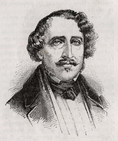 Juan Alvarez Mendizabal (1790-1853). Spansk økonom og politiker. av Unknown artist