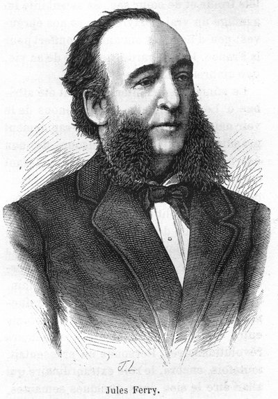 Jules Ferry (1832-1893), fransk politiker. av Unknown artist