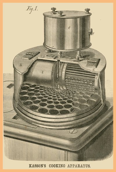 Kassons Cooking Apparatus av Unknown Artist