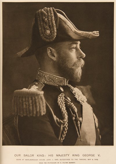 Kong George V, ca. 1903 av Unknown Artist