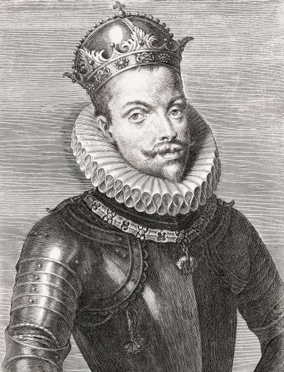 Kong Filip III av Spania og som Filip II, konge av Portugal. Portrett. av Unknown artist