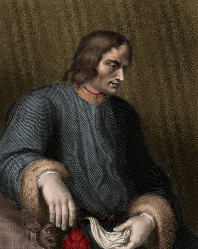 Laurent de Medici også kjent som Laurent le Magnifico av Unknown artist