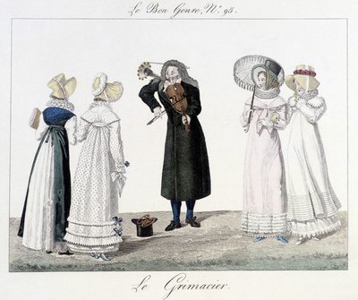 Le grimacier: gatemusiker på 1700-tallet - i "" Le bon-sjangeren"" n¡95 av Unknown artist