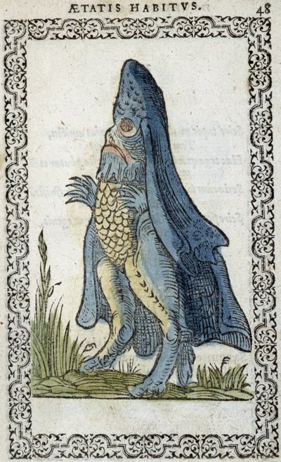 L'enesque de mer - i "Habits and Portraits" av Jean Sluperius av Unknown artist