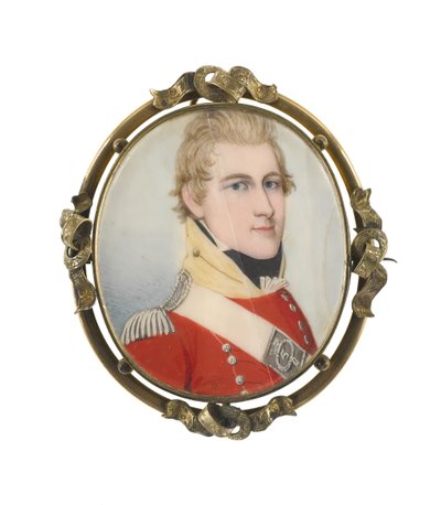 Løytnant John Waters, 5. garnisonbataljon av Unknown artist