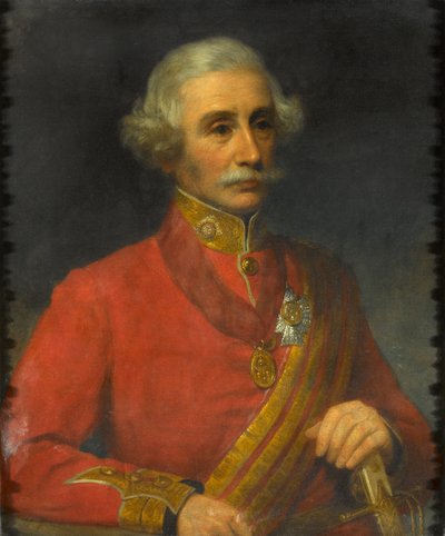 Generalmajor Sir Peter Melvill av Unknown