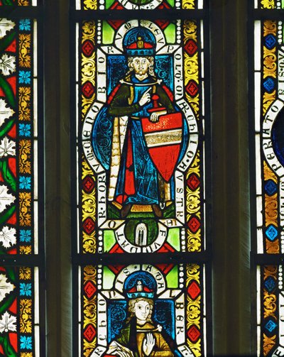 Markgreve Leopold III av Babenberg (glassmaleri) av Unknown Artist