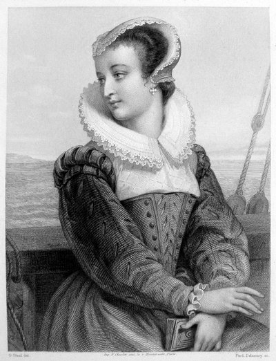 Marie Stuart - gravering av Unknown artist