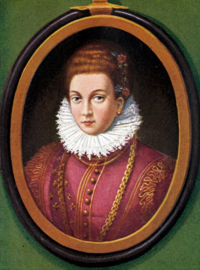 Portrett av Marie de#39; Medici av Unknown artist