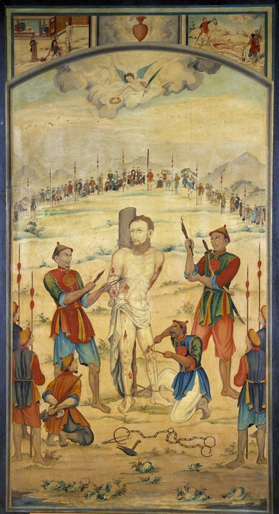 Martyrium of Blessed Marchand Cochinchine av Unknown artist