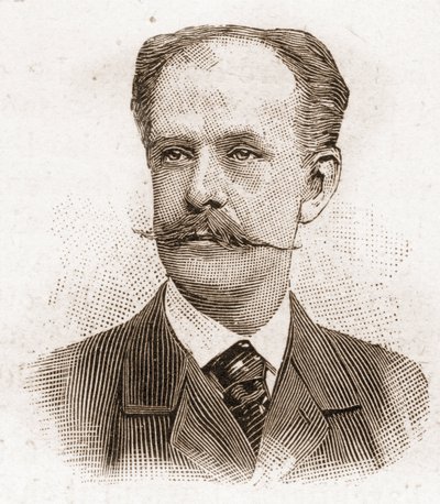 Medlemmer av Academy Francaise i 1895: portrett av Paul Gabriel Othenin d