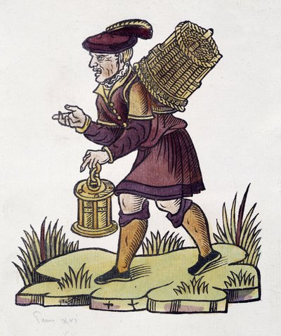 Kjøpmann av glemt i 1735 i Paris av Unknown artist