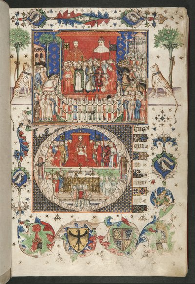 Missal av Gian Galeazzo Visconti, side 8 av Unknown