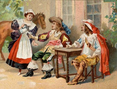 Musketerer under Louis XIII. av Unknown artist