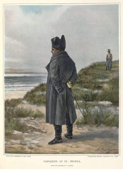 Napoleon ved St. Helena av Unknown artist