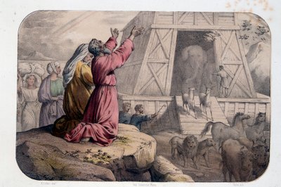 Noahs Ark - Utgangen av Noes Ark - Bibelen av Unknown artist
