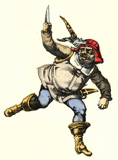 Ogre. Illustration of the tale “” Le Pepetit Poucet”” by Charles Perrault av Unknown artist