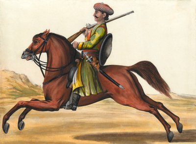 ?Et av de innfødte kavaleriet i Nawaabs tjeneste?, 1780 ca. av Unknown