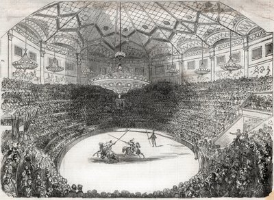 PARIS: WINTER CIRCUS av Unknown artist
