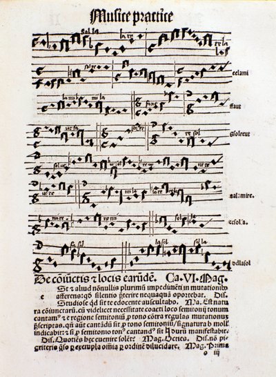 Side om musikkteori fra Daisy-filosofien av Unknown artist