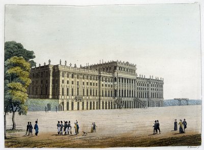 Schönbrunn-palasset på 1800-tallet av Unknown artist