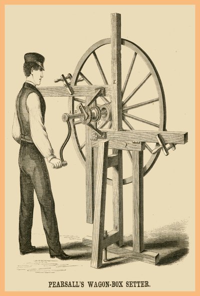 Pearsalls vogn- og bokssetter av Unknown Artist