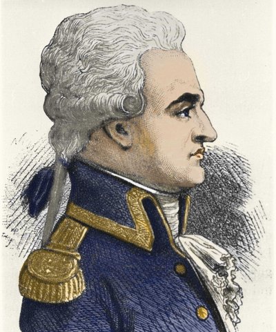 Pierre Charles de Villeneuve (1763-1806), fransk viseadmiral, beseiret av Nelson til Trafalgar. av Unknown artist