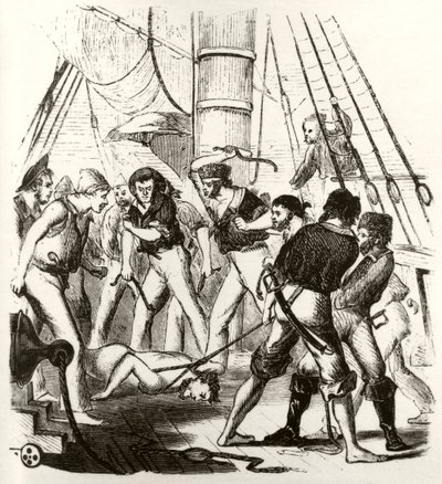 Pirater som plager George Withers av Unknown artist