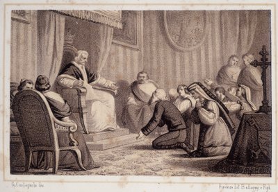 Pius VII (1742 - 1823) opphever dekretet som beordret ødeleggelsen av Sonnino - i "" Storia d