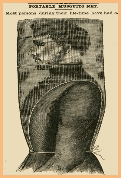 Bærbart myggnett av Unknown Artist