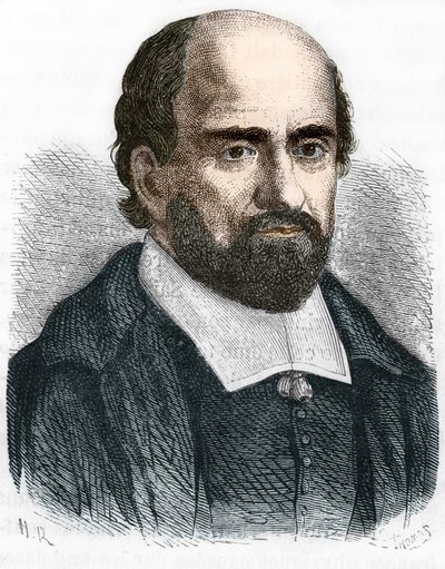 Portrett av (Jean Duvergier de Hauranne) abbede av Saint Cyran av Unknown artist