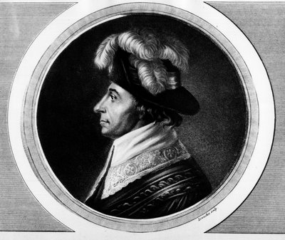 Portrett av Abbe Emmanuel Joseph Sieyes (1748-1836), fransk politiker. Gravering i "" Komplett samling av historiske malerier fra den franske revolusjonen, i tre bind.""" 1804. av Unknown artist