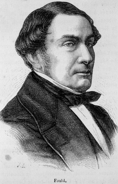 Portrett av Achille Fould (1800-1867), en fransk jødisk bankmann, tilhenger av frihandel og Saint-Simonism. av Unknown artist