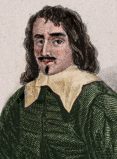 Portrett av Adam Billaut, dit Maitre Adam (1602-1662) fransk snekker, poet og låtskriver. Gravering fra 1896. av Unknown artist