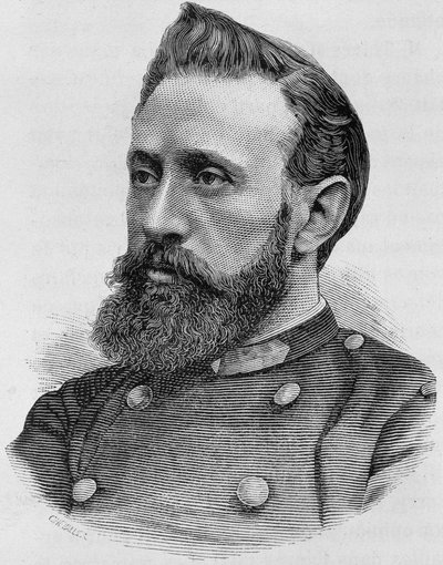 Portrett av Adolphe Alphonse Assi (1840 - 1886). Gravering av slutten av 1800-tallet i "Histoire de France"" av H. Martin. av Unknown artist