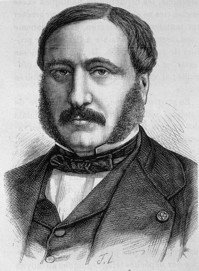 Portrett av Adolphe Forcade de la Roquette (1820-1874). av Unknown artist