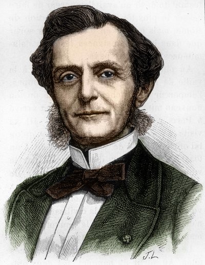 Portrait of Adolphe Pinard (1844 - 1934), French physician. av Unknown artist