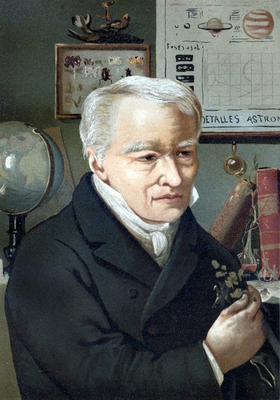Portrait of Alexander Von Humboldt (Alexander of Humboldt av Unknown artist