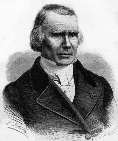 Portrett av Alfred Louis Marie Velpeau (1795 - 1867), fransk kirurg. av Unknown artist