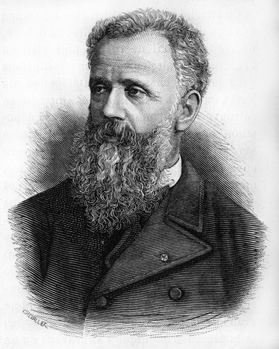 Portrait of Anatole de la Forge. 1820-1892. Prefect of National Defence av Unknown artist