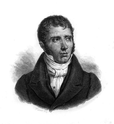 Portrett av Andre Marie Jean Jacques (Jean-Jacques) Dupin (1783-1865) (Dupin aine), fransk sorenskriver og politiker, gravering fra 1800-tallet av Unknown artist