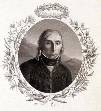 Portrett av Andre Massena (1756-1817) "Seiersporten", marechal fra Frankrike av Unknown artist