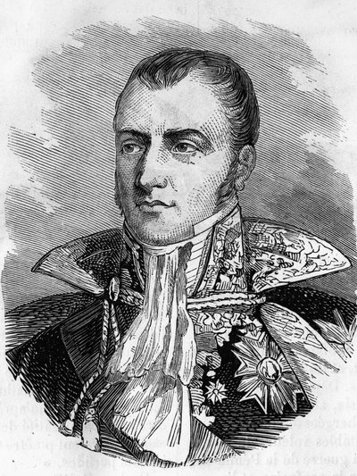 Portrett av Anne Jean Marie René SAVARY, hertug av Rovigo (1774-1833), fransk general og politiker. av Unknown artist