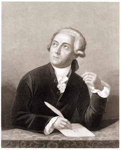 Portrait of Antoine Laurent de Lavoisier (1743 - 1794) av Unknown artist