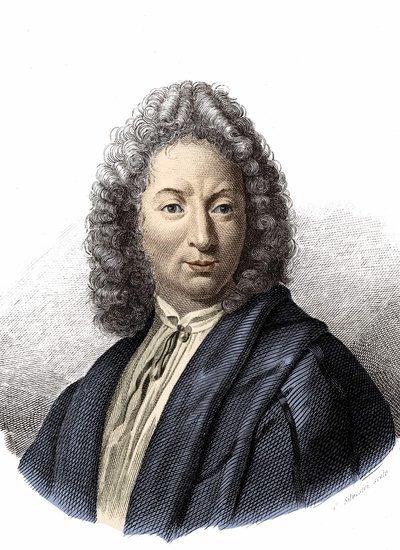 Portrait of Arcangelo Corelli (1653 - 1713) av Unknown artist