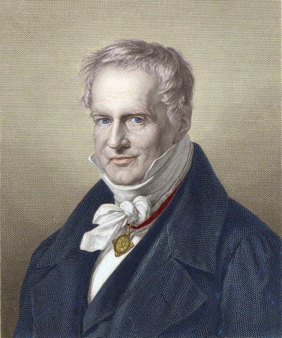 Portrett av baron Alexander Von Humboldt (Alexander av Humboldt av Unknown artist