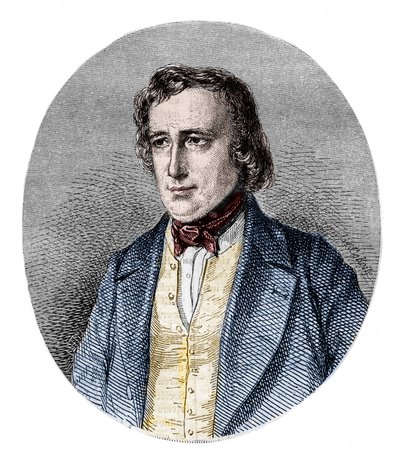 Portrett av Baron Taylor (Isidore Justin Severin Taylor, dit) (1789-1879), fransk dramatiker og filantrop. av Unknown artist